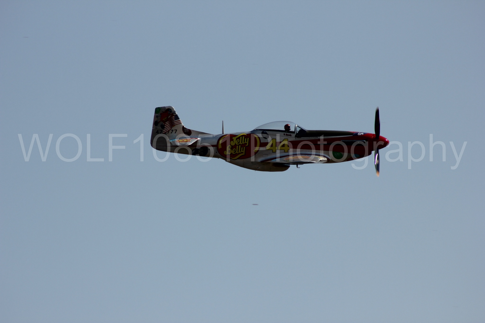 Aviation photography by WOLF10851 featuring P-51 Mustang, Jelly Belly, California Capital Airshow 2011, Sparky.