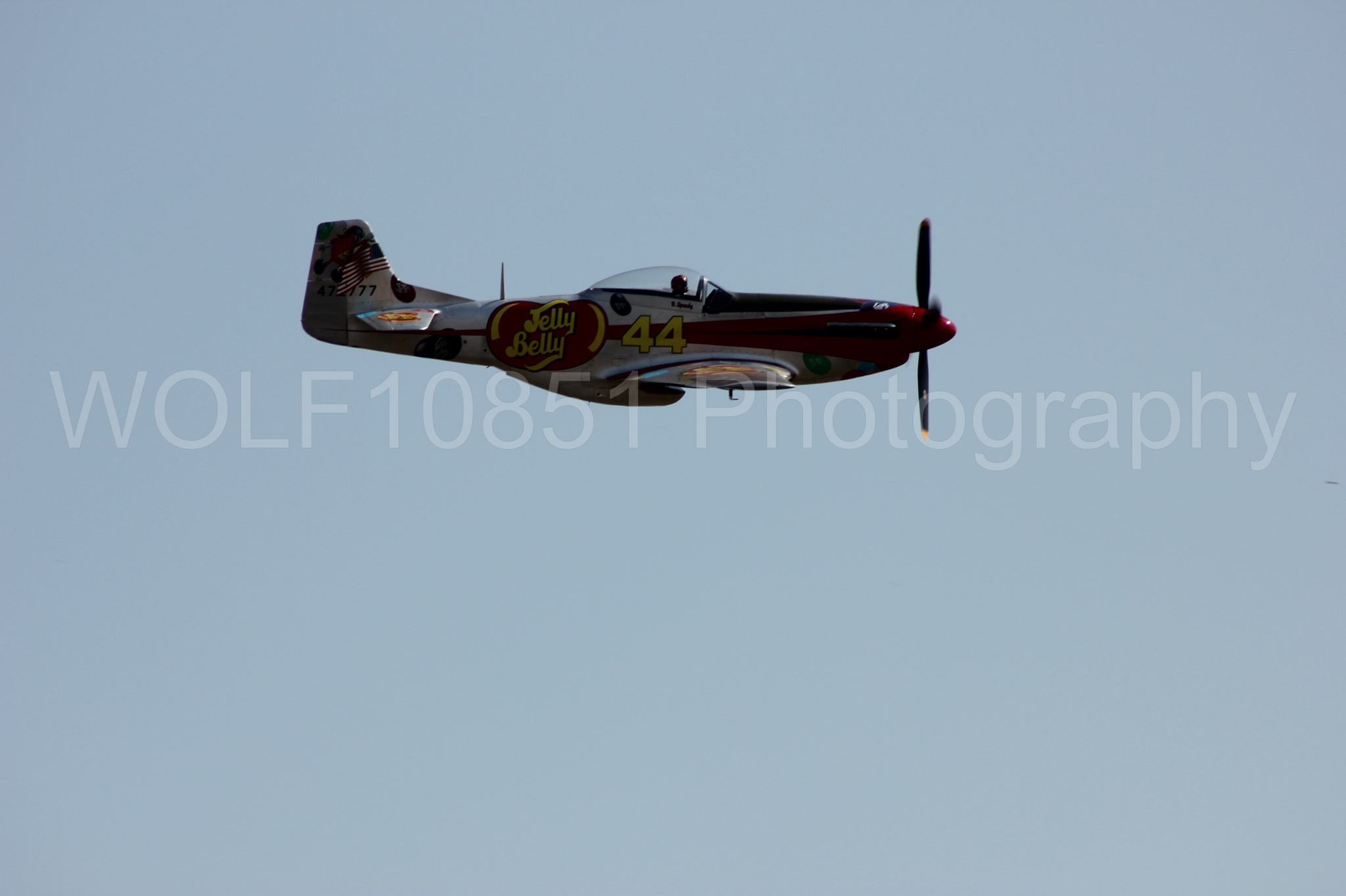 Aviation photography by WOLF10851 featuring P-51 Mustang, Jelly Belly, California Capital Airshow 2011, Sparky.