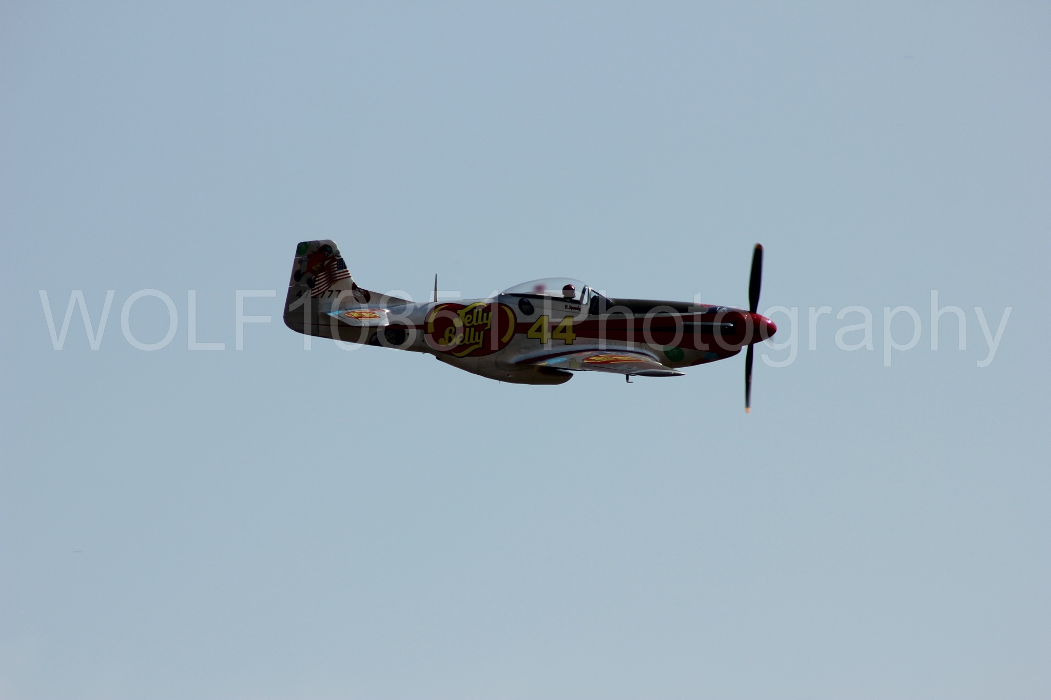 Aviation photography by WOLF10851 featuring P-51 Mustang, Jelly Belly, California Capital Airshow 2011, Sparky.