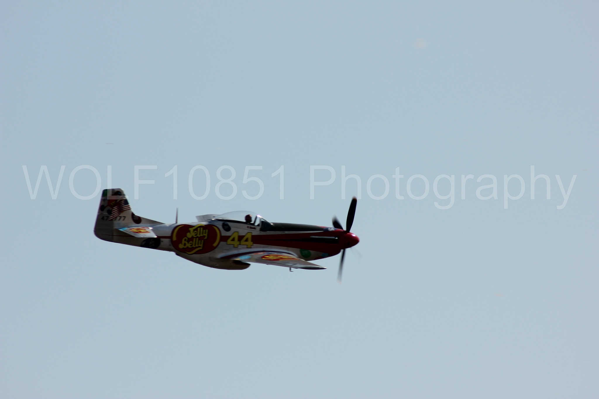 Aviation photography by WOLF10851 featuring P-51 Mustang, Jelly Belly, California Capital Airshow 2011, Sparky.
