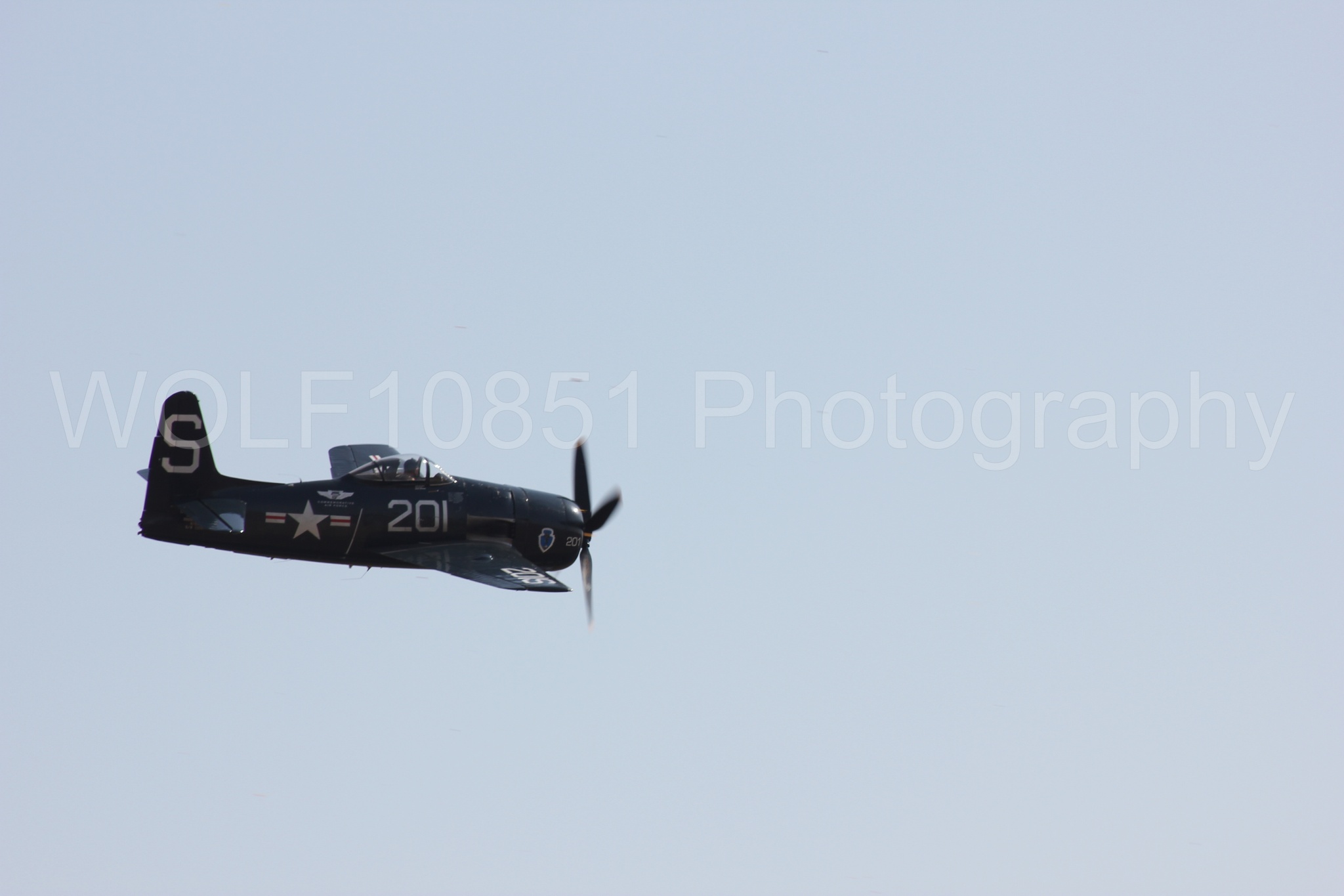 Aviation photography by WOLF10851 featuring California Capital Airshow 2011, f-8f Bearcat.
