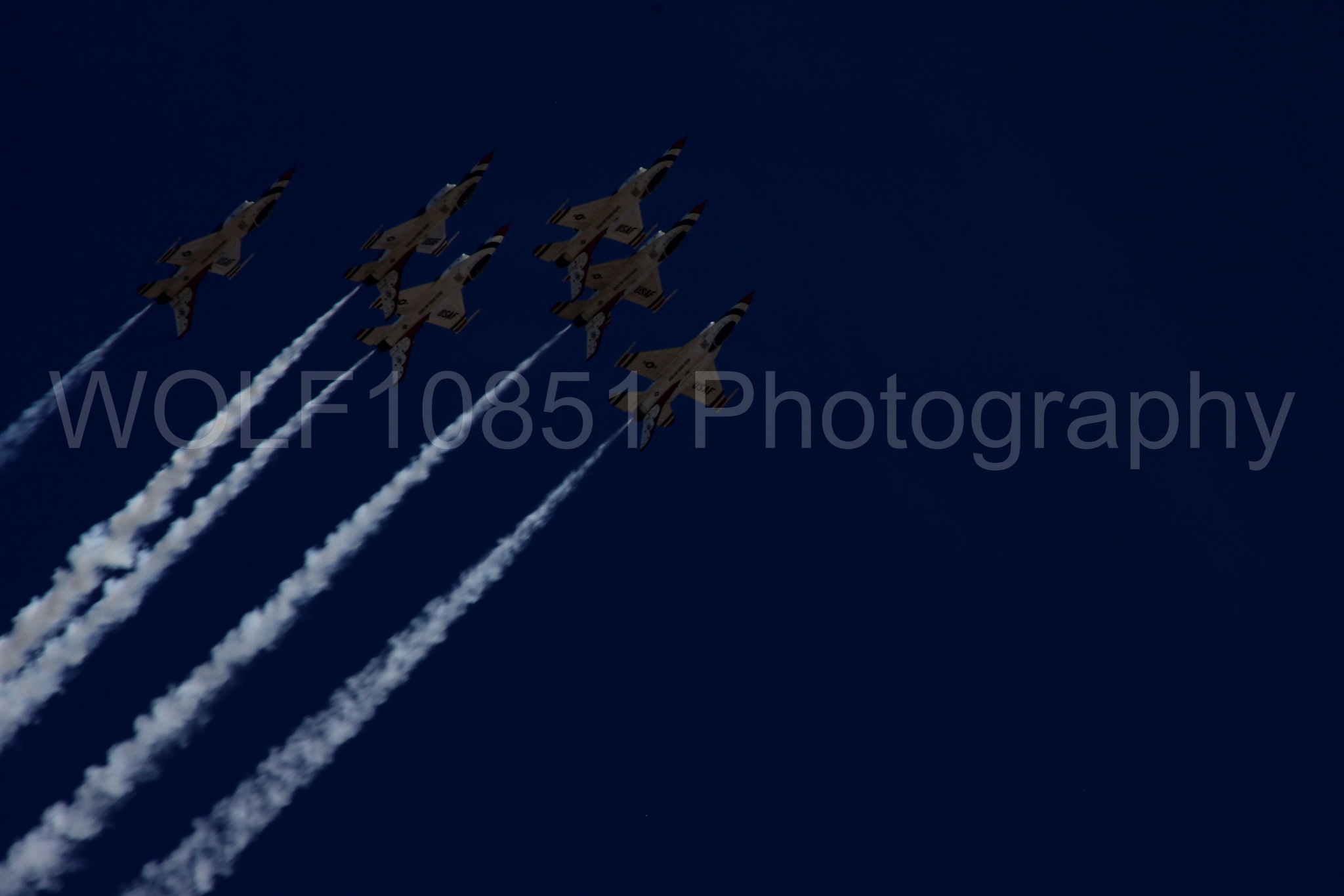 Aviation photography by WOLF10851 featuring Thunderbirds, Red White and Blue, California Capital Airshow 2012.