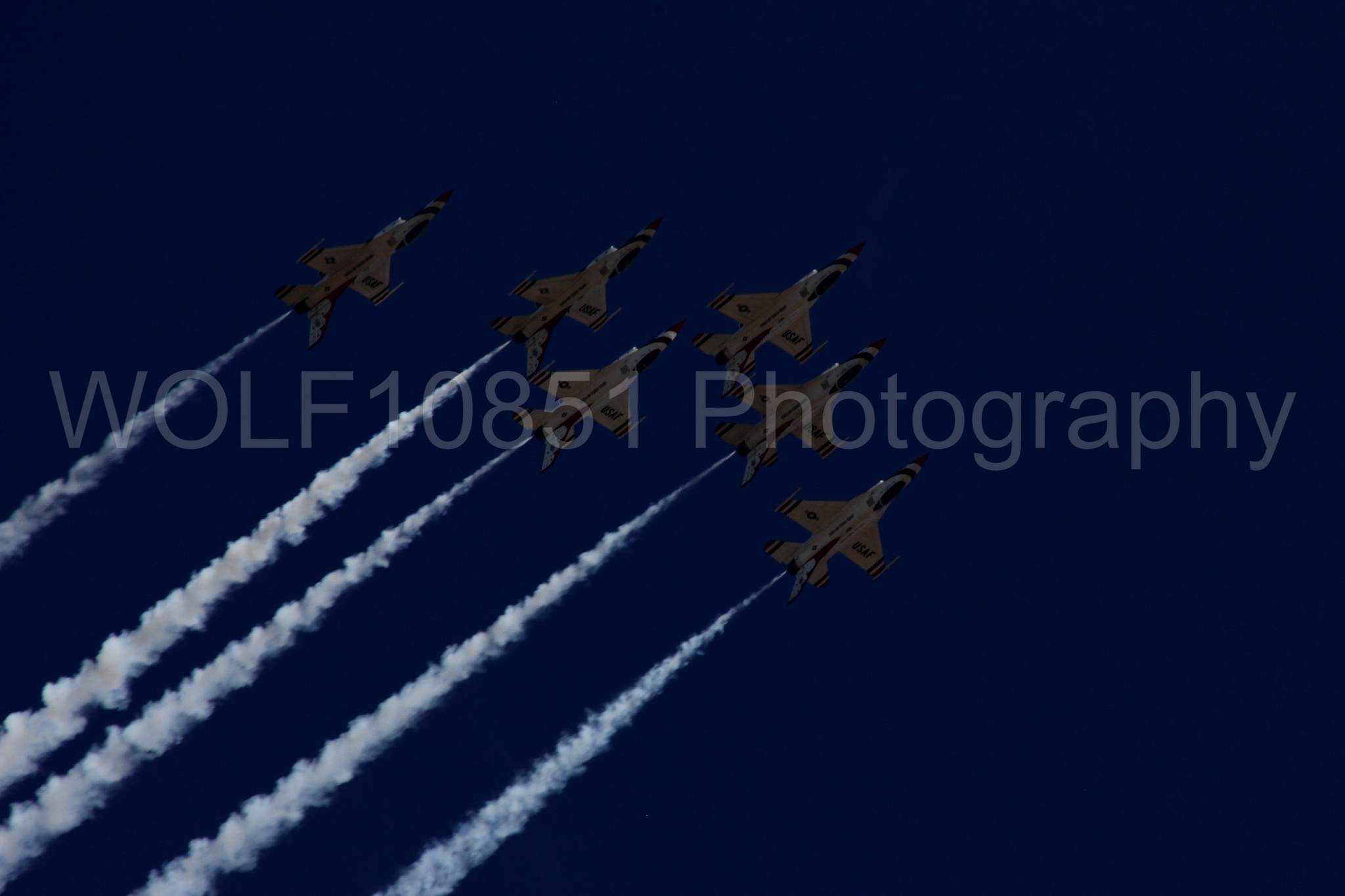 Aviation photography by WOLF10851 featuring Thunderbirds, Red White and Blue, California Capital Airshow 2012.