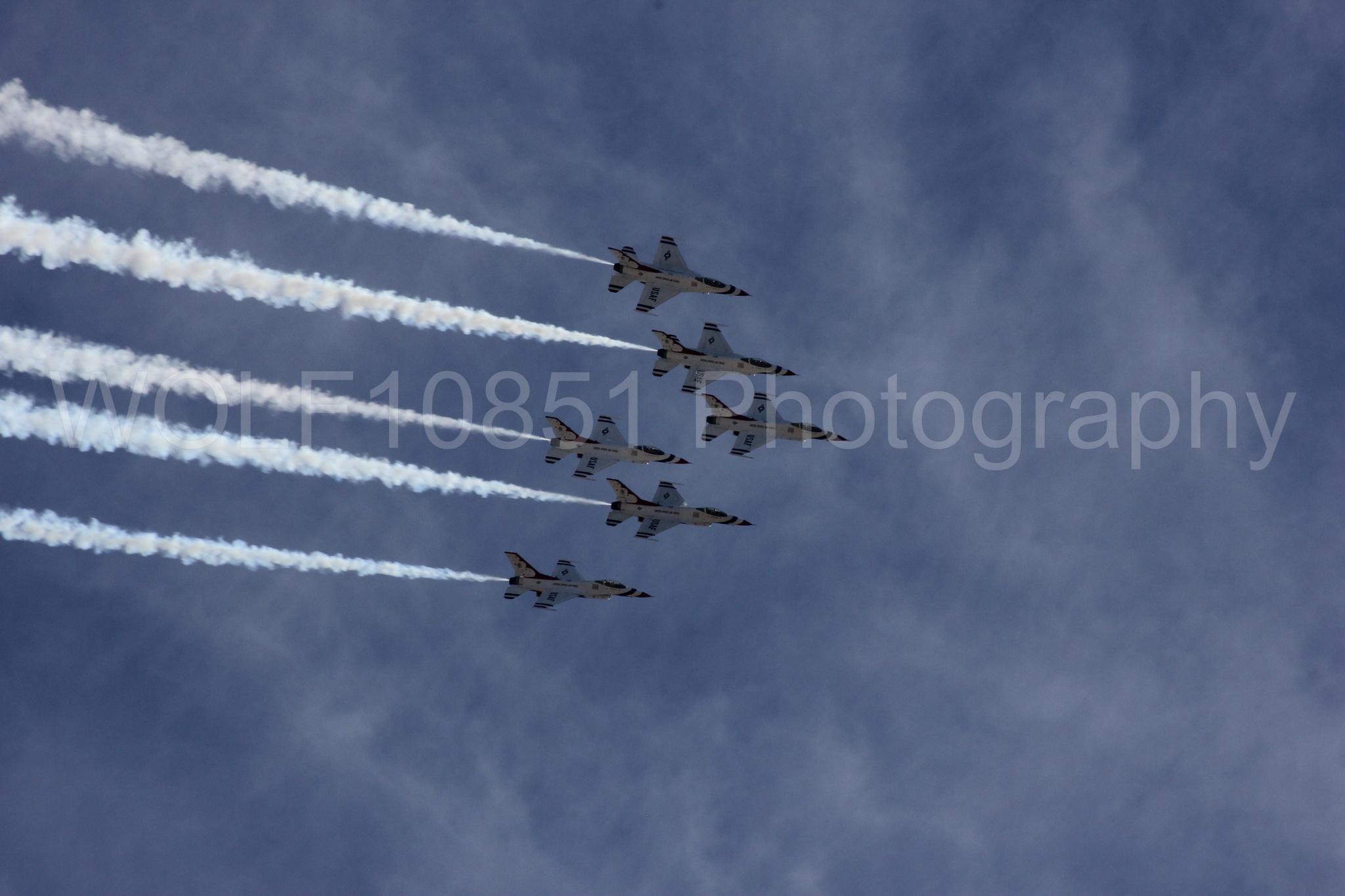Aviation photography by WOLF10851 featuring F-16 Fighting Falcon, Thunderbirds, Red White and Blue, California Capital Airshow 2012.