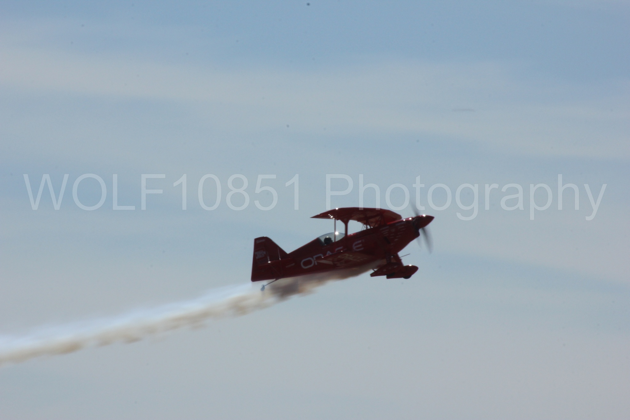 Aviation photography by WOLF10851 featuring California Capital Airshow 2012, Sean Tucker, Oracle, Team Oracle, Aviation Specialties Unlimited Challenger III.