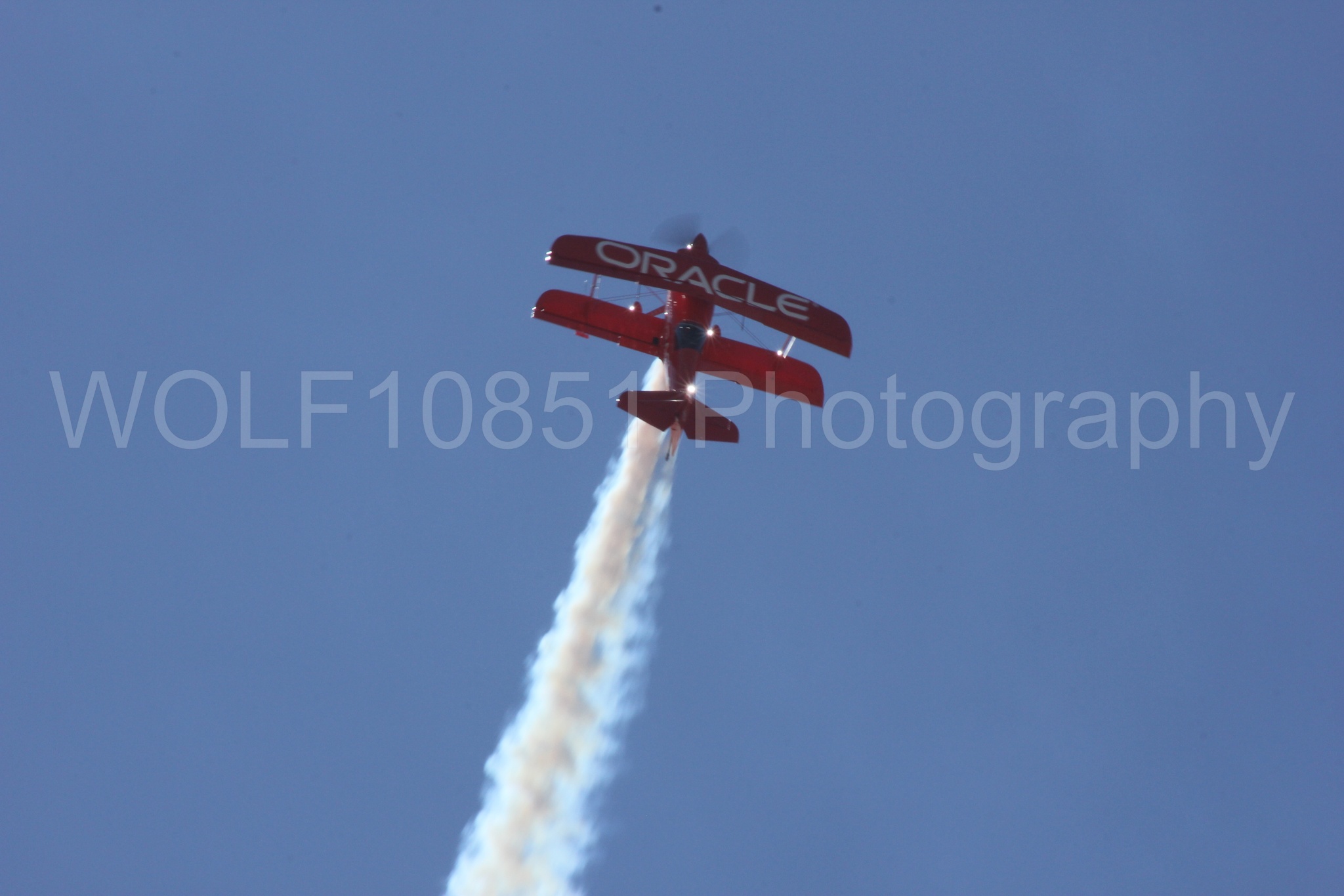 Aviation photography by WOLF10851 featuring California Capital Airshow 2012, Sean Tucker, Oracle, Team Oracle, Aviation Specialties Unlimited Challenger III.