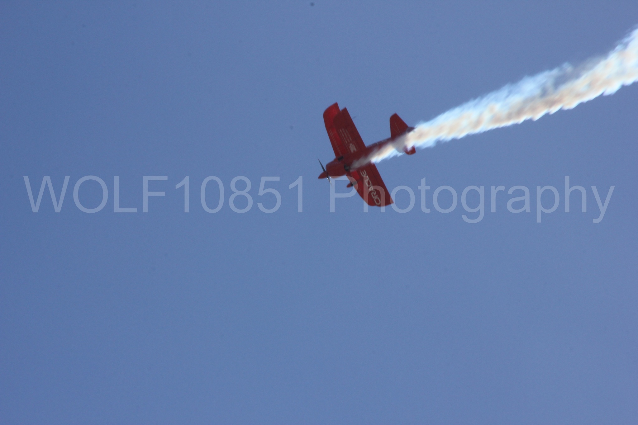 Aviation photography by WOLF10851 featuring California Capital Airshow 2012, Sean Tucker, Oracle, Team Oracle, Aviation Specialties Unlimited Challenger III.