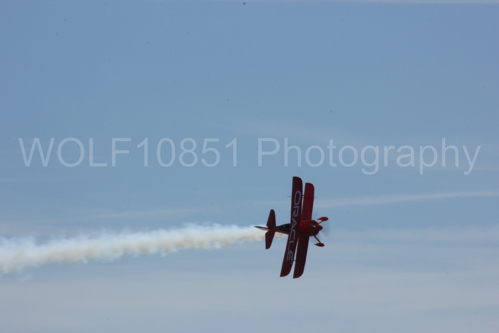 Aviation photography by WOLF10851 featuring California Capital Airshow 2012, Sean Tucker, Oracle, Team Oracle, Aviation Specialties Unlimited Challenger III.