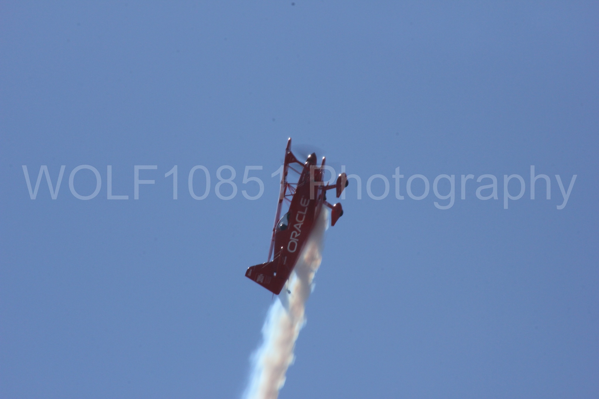 Aviation photography by WOLF10851 featuring California Capital Airshow 2012, Sean Tucker, Oracle, Team Oracle, Aviation Specialties Unlimited Challenger III.