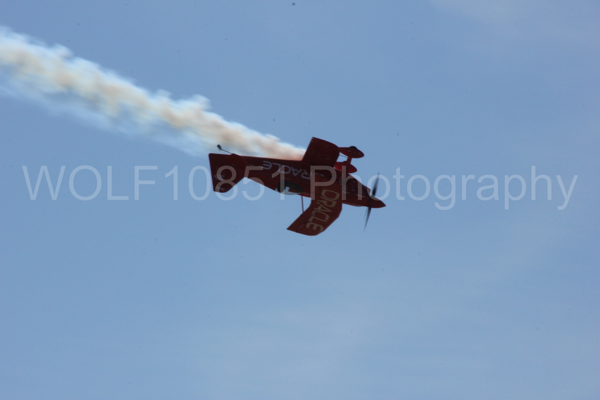 Aviation photography by WOLF10851 featuring California Capital Airshow 2012, Sean Tucker, Oracle, Team Oracle, Aviation Specialties Unlimited Challenger III.