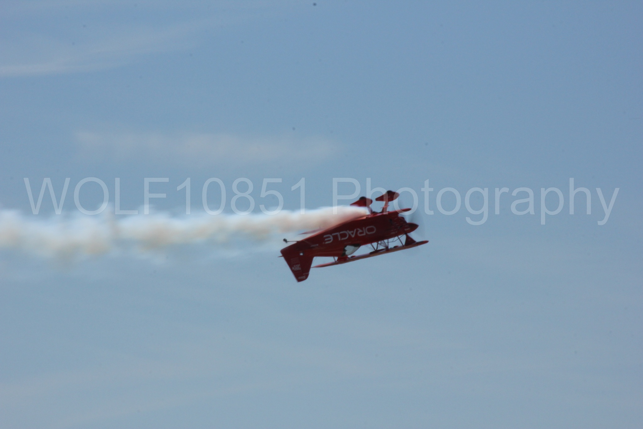 Aviation photography by WOLF10851 featuring California Capital Airshow 2012, Sean Tucker, Oracle, Team Oracle, Aviation Specialties Unlimited Challenger III.