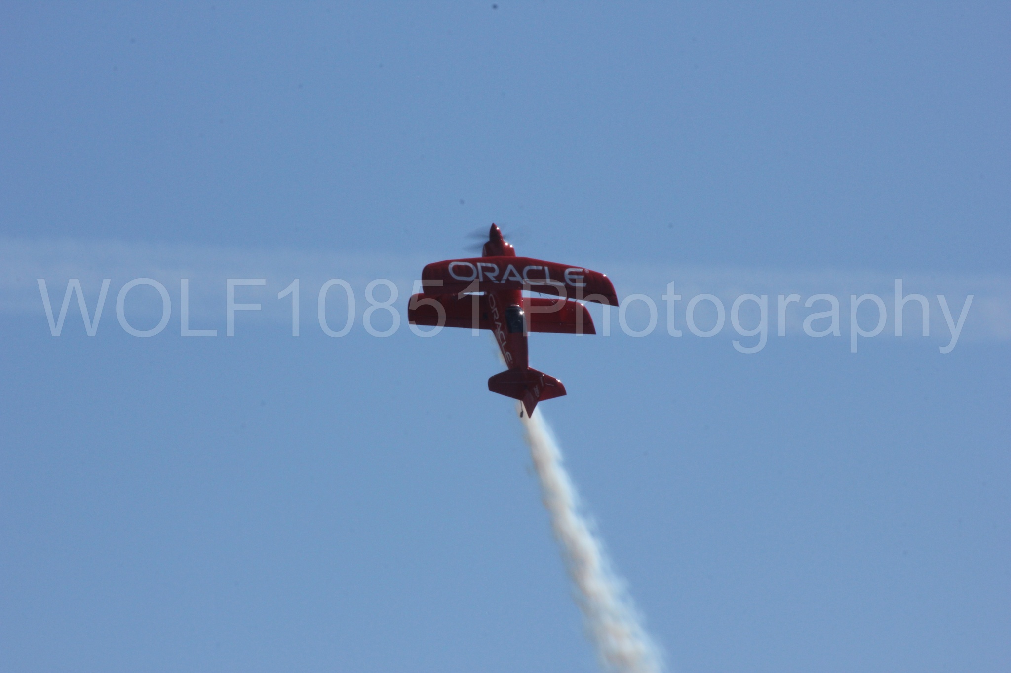 Aviation photography by WOLF10851 featuring California Capital Airshow 2012, Sean Tucker, Oracle, Team Oracle, Aviation Specialties Unlimited Challenger III.