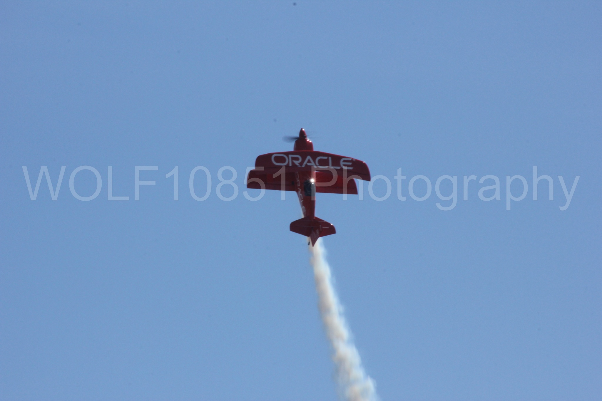 Aviation photography by WOLF10851 featuring California Capital Airshow 2012, Sean Tucker, Oracle, Team Oracle, Aviation Specialties Unlimited Challenger III.