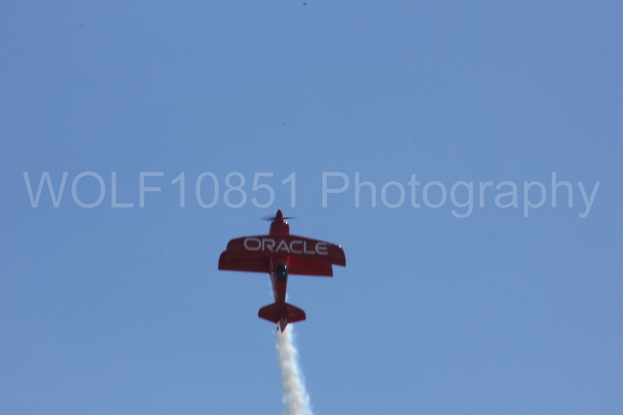 Aviation photography by WOLF10851 featuring California Capital Airshow 2012, Sean Tucker, Oracle, Team Oracle, Aviation Specialties Unlimited Challenger III.