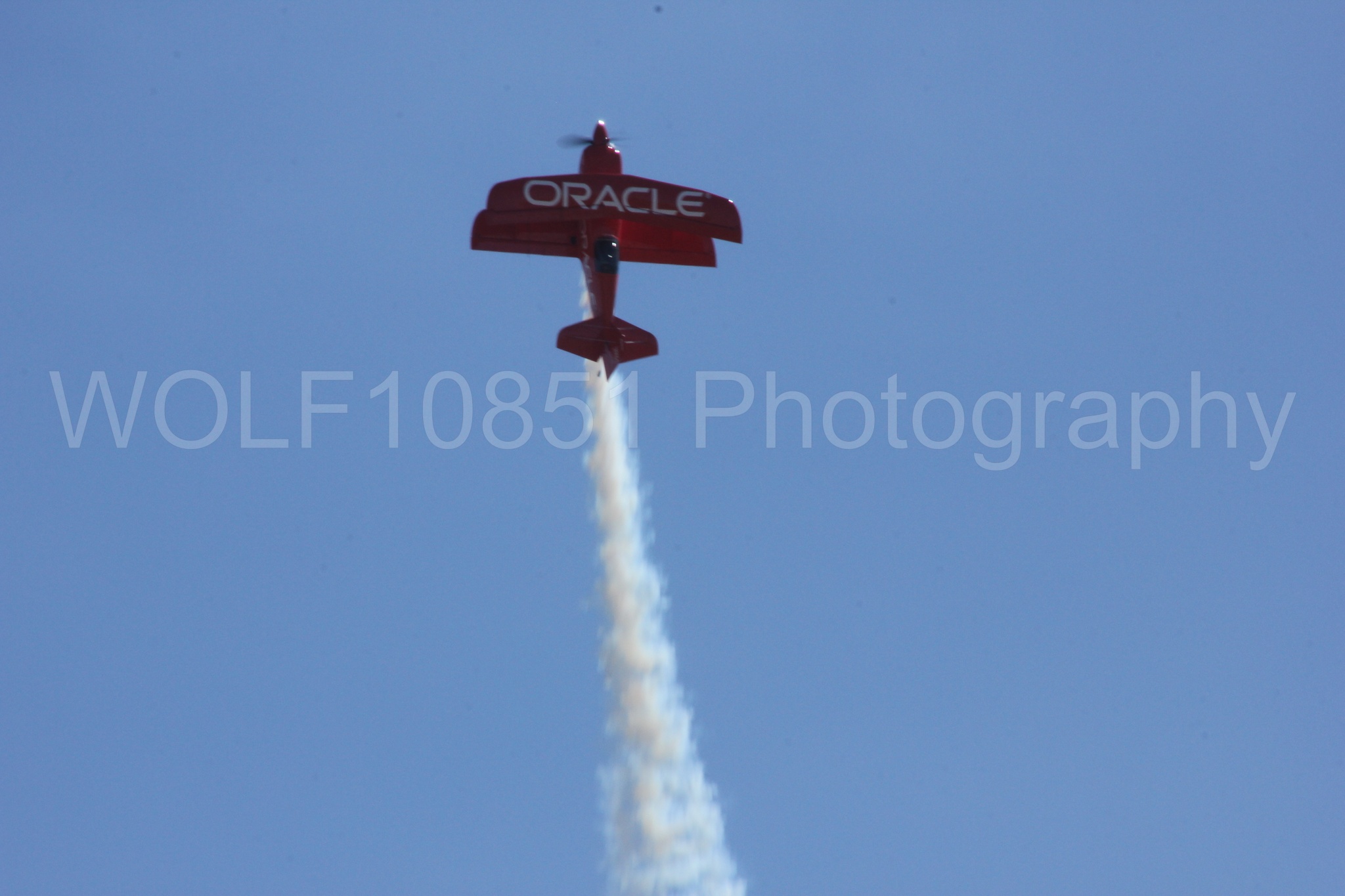 Aviation photography by WOLF10851 featuring California Capital Airshow 2012, Sean Tucker, Oracle, Team Oracle, Aviation Specialties Unlimited Challenger III.