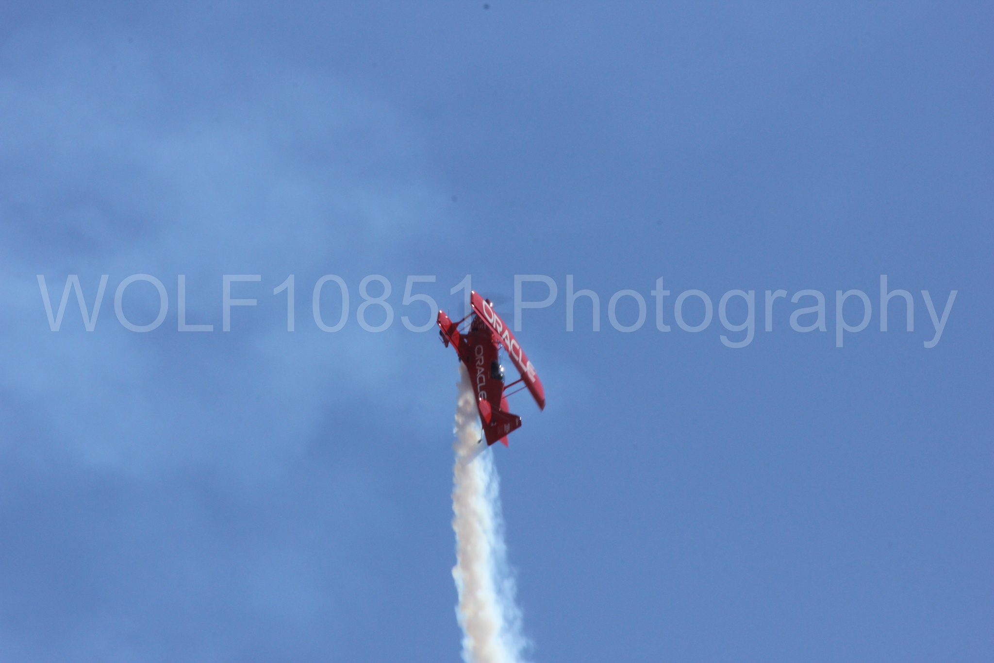 Aviation photography by WOLF10851 featuring California Capital Airshow 2012, Sean Tucker, Oracle, Team Oracle, Aviation Specialties Unlimited Challenger III.