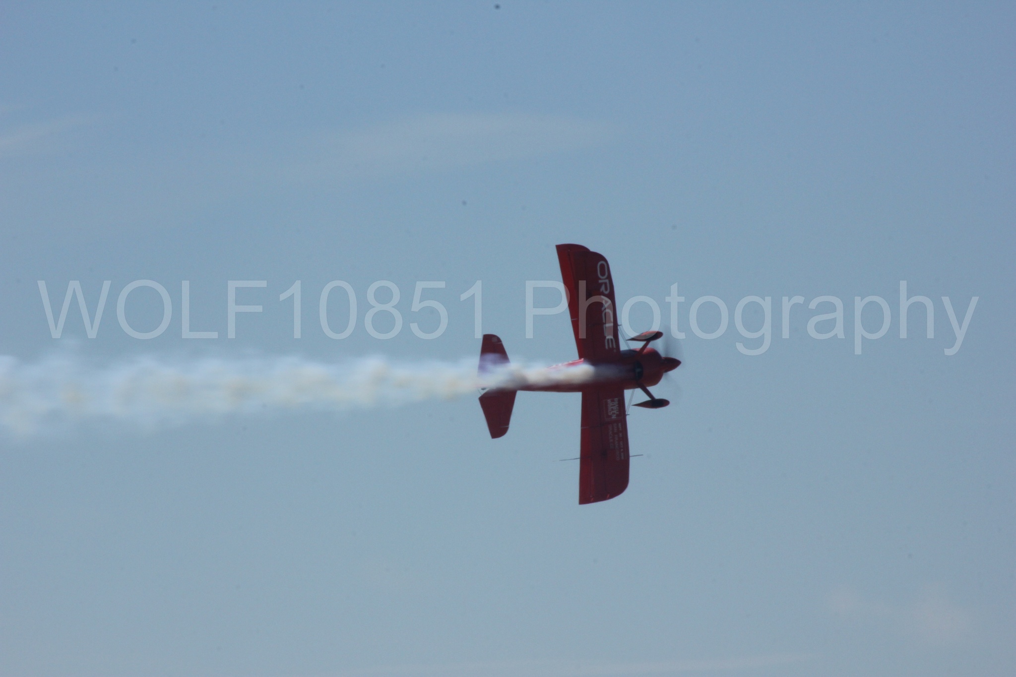 Aviation photography by WOLF10851 featuring California Capital Airshow 2012, Sean Tucker, Oracle, Team Oracle, Aviation Specialties Unlimited Challenger III.