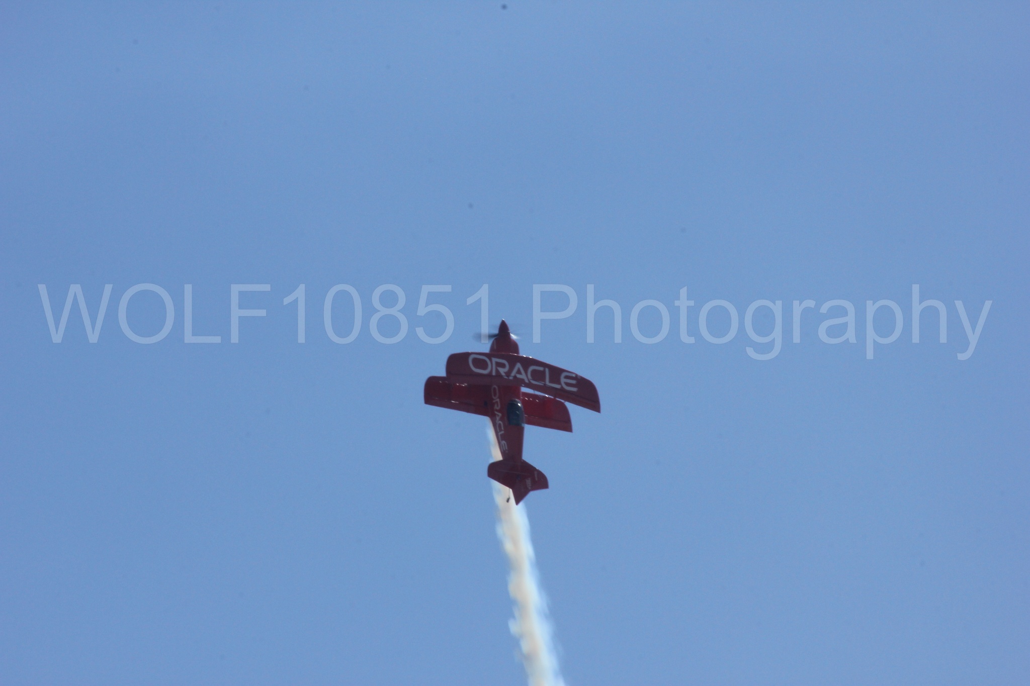 Aviation photography by WOLF10851 featuring California Capital Airshow 2012, Sean Tucker, Oracle, Team Oracle, Aviation Specialties Unlimited Challenger III.