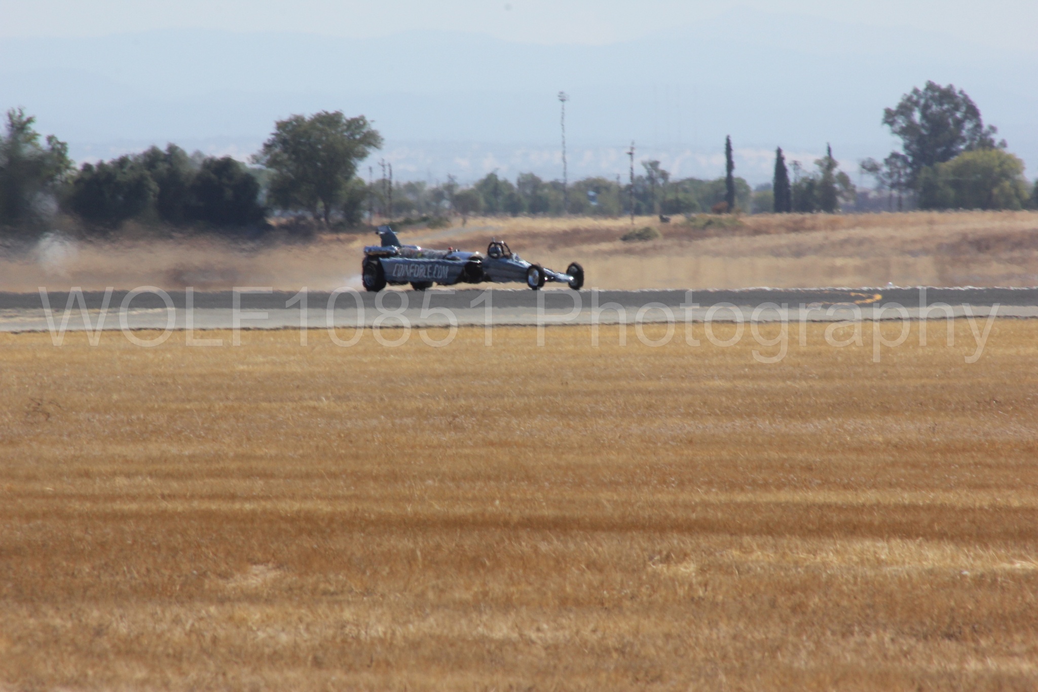 Aviation photography by WOLF10851 featuring Smoke N Thunder Jet Car, Smoke N Thunder, California Capital Airshow 2012.