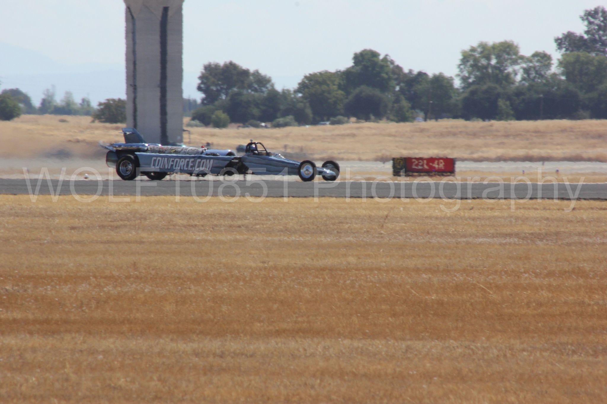 Aviation photography by WOLF10851 featuring Smoke N Thunder Jet Car, Smoke N Thunder, California Capital Airshow 2012.