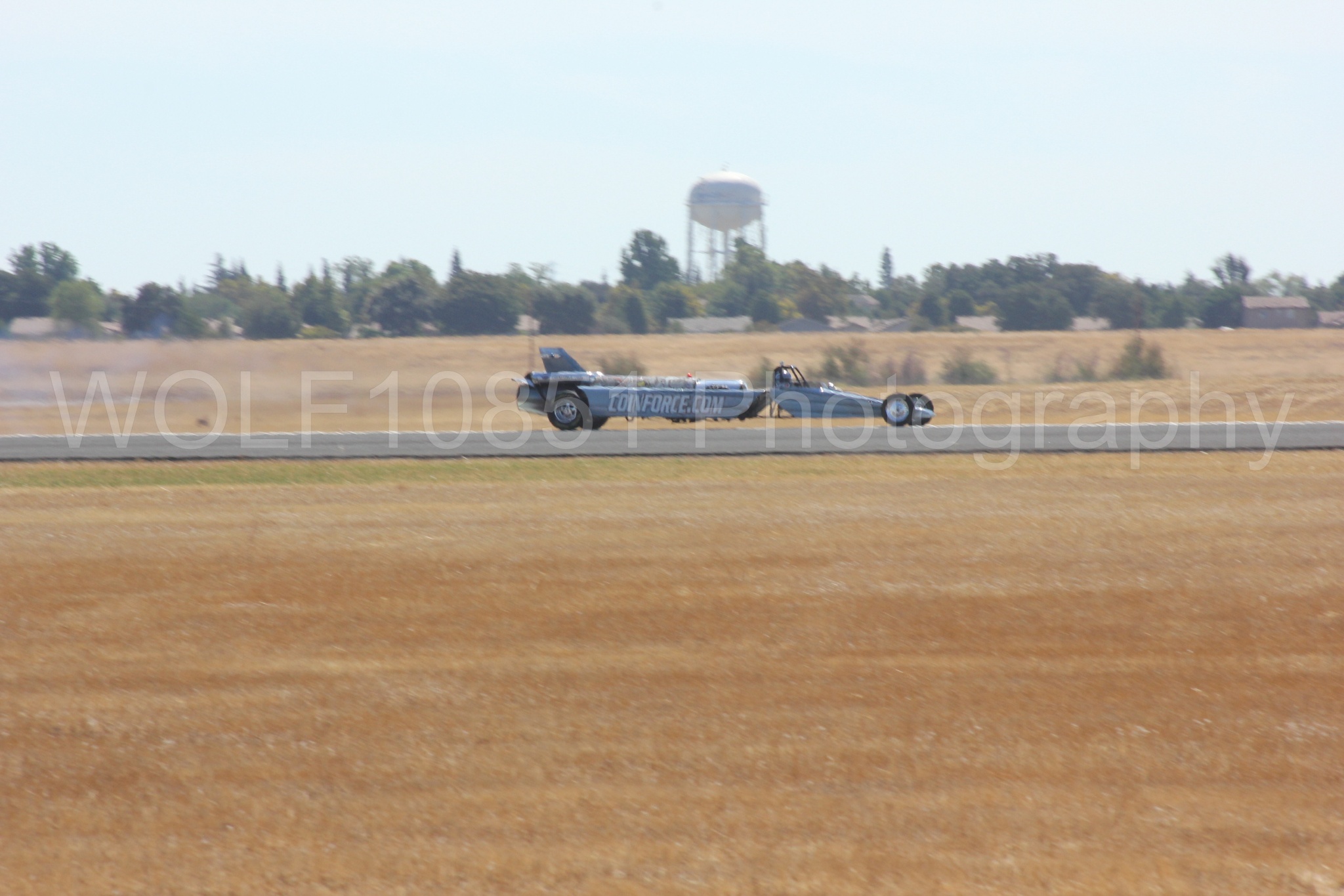 Aviation photography by WOLF10851 featuring Smoke N Thunder Jet Car, Smoke N Thunder, California Capital Airshow 2012.