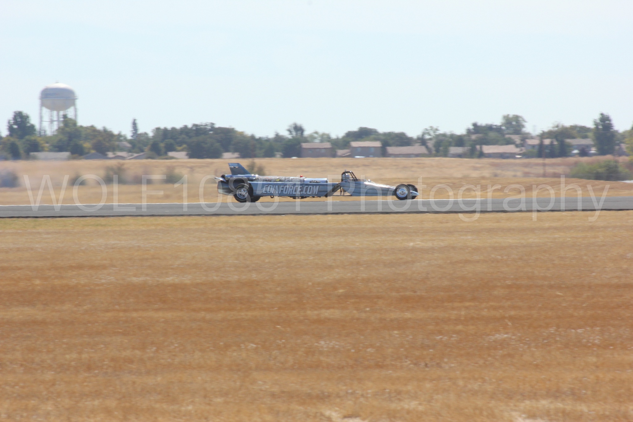 Aviation photography by WOLF10851 featuring Smoke N Thunder Jet Car, Smoke N Thunder, California Capital Airshow 2012.