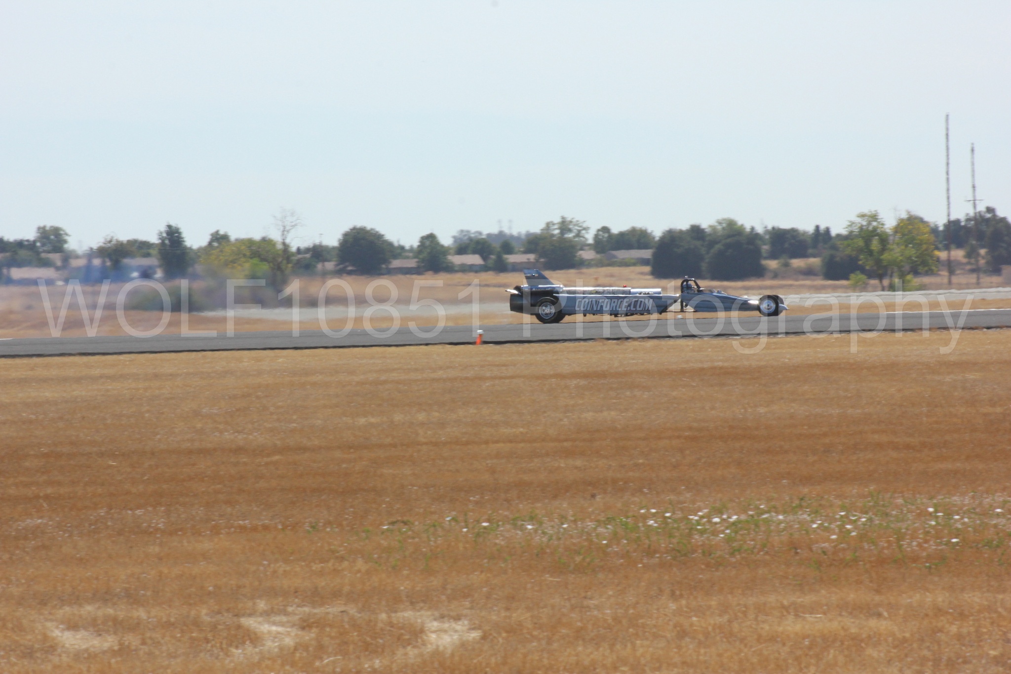 Aviation photography by WOLF10851 featuring Smoke N Thunder Jet Car, Smoke N Thunder, California Capital Airshow 2012.