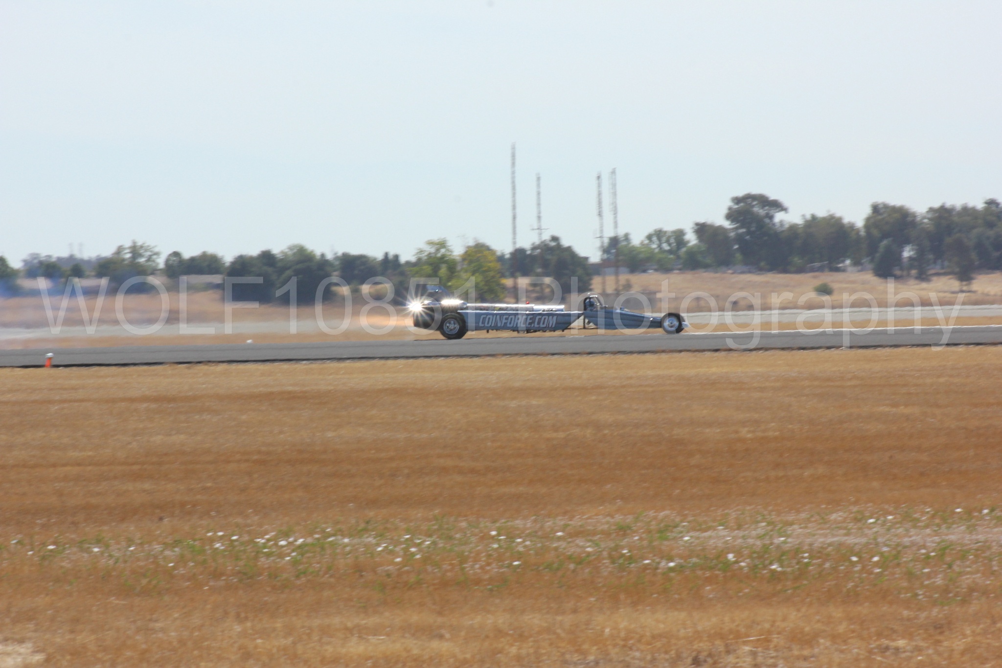 Aviation photography by WOLF10851 featuring Smoke N Thunder Jet Car, Smoke N Thunder, California Capital Airshow 2012.