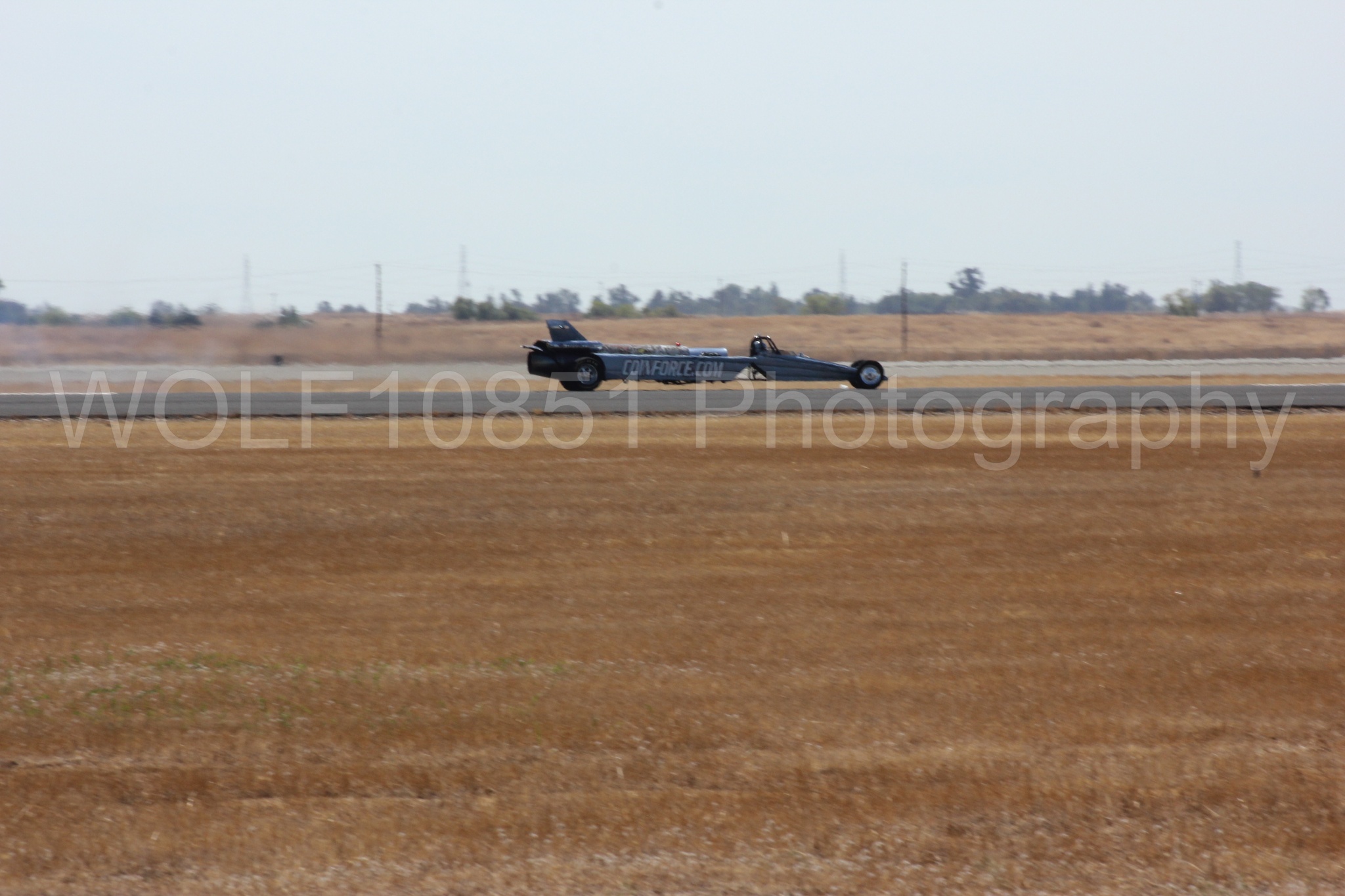 Aviation photography by WOLF10851 featuring Smoke N Thunder Jet Car, Smoke N Thunder, California Capital Airshow 2012.