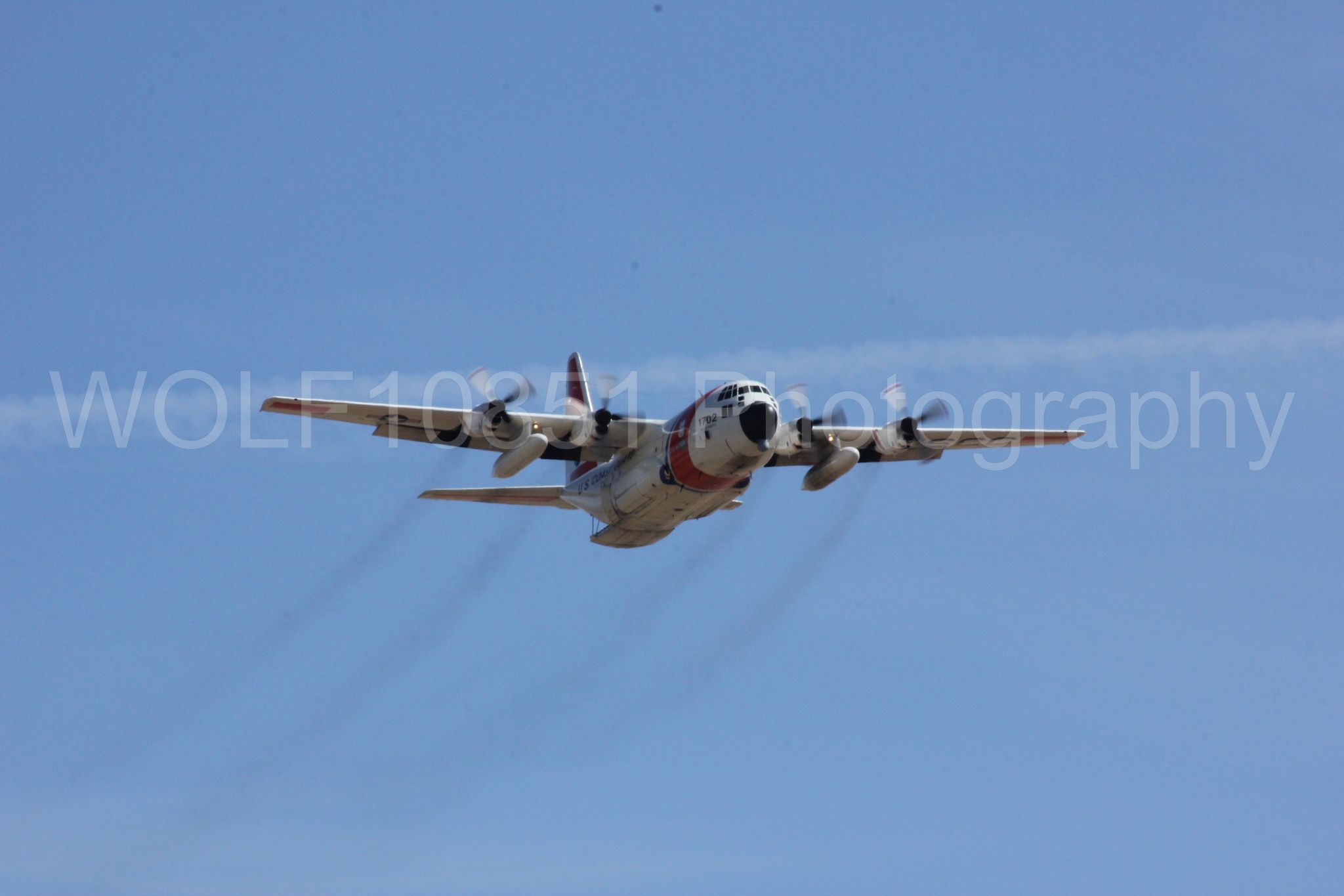 Aviation photography by WOLF10851 featuring C-130 Hercules, USCG, California Capital Airshow 2012.