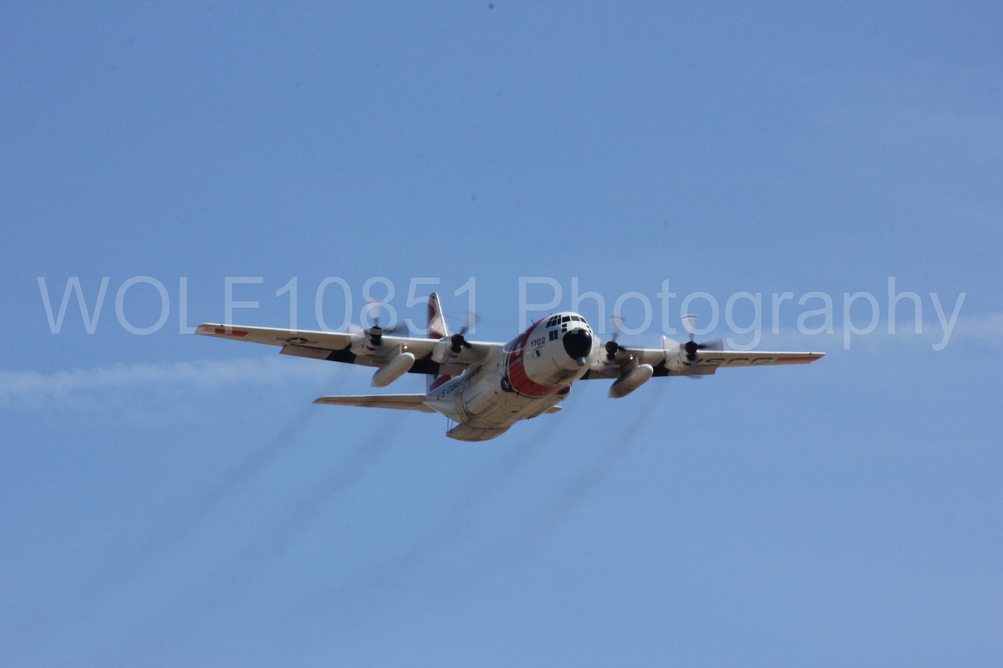 Aviation photography by WOLF10851 featuring C-130 Hercules, USCG, California Capital Airshow 2012.