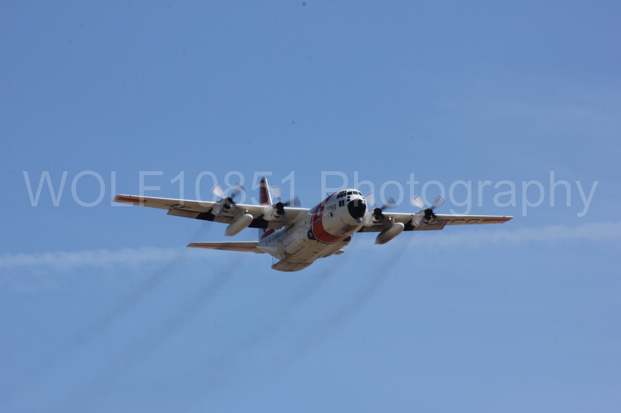 Aviation photography by WOLF10851 featuring C-130 Hercules, USCG, California Capital Airshow 2012.