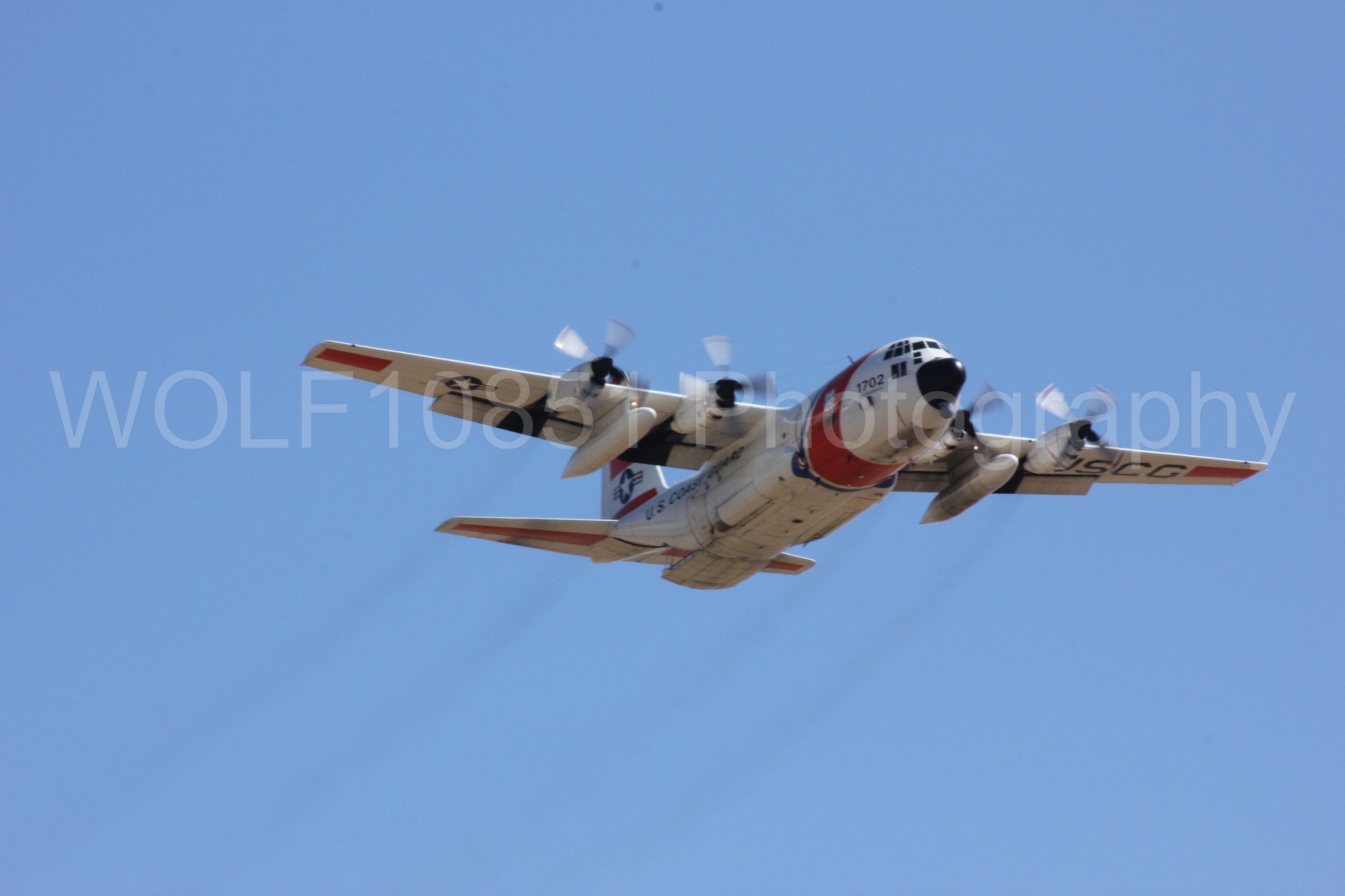 Aviation photography by WOLF10851 featuring C-130 Hercules, USCG, California Capital Airshow 2012.