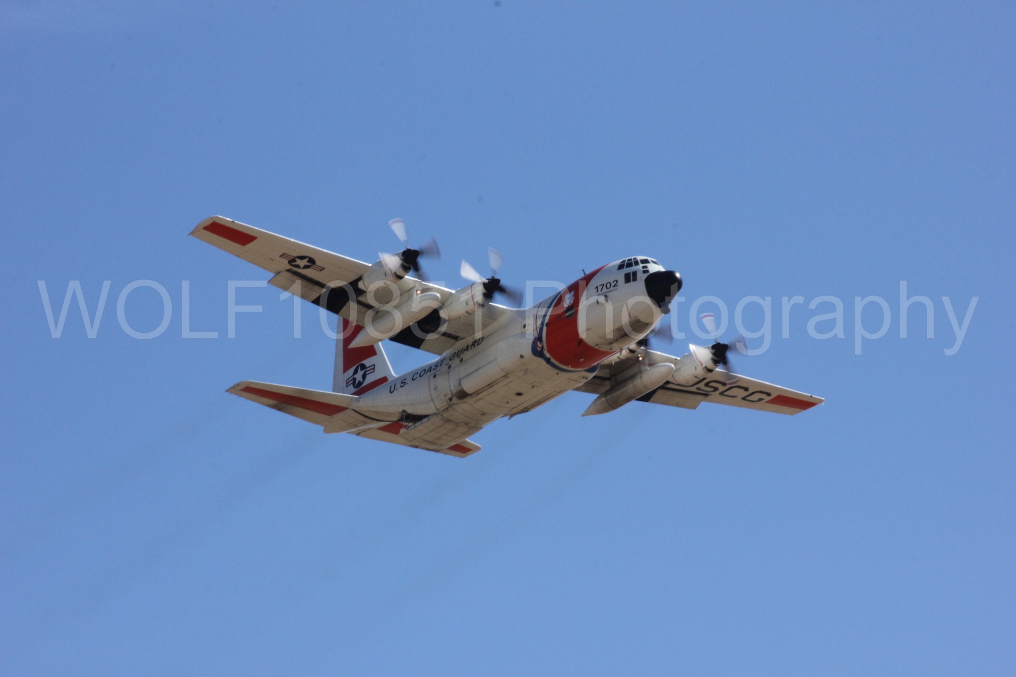Aviation photography by WOLF10851 featuring C-130 Hercules, USCG, California Capital Airshow 2012.