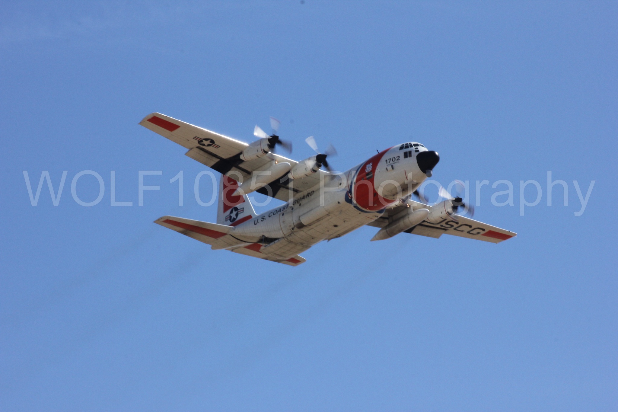 Aviation photography by WOLF10851 featuring C-130 Hercules, USCG, California Capital Airshow 2012.
