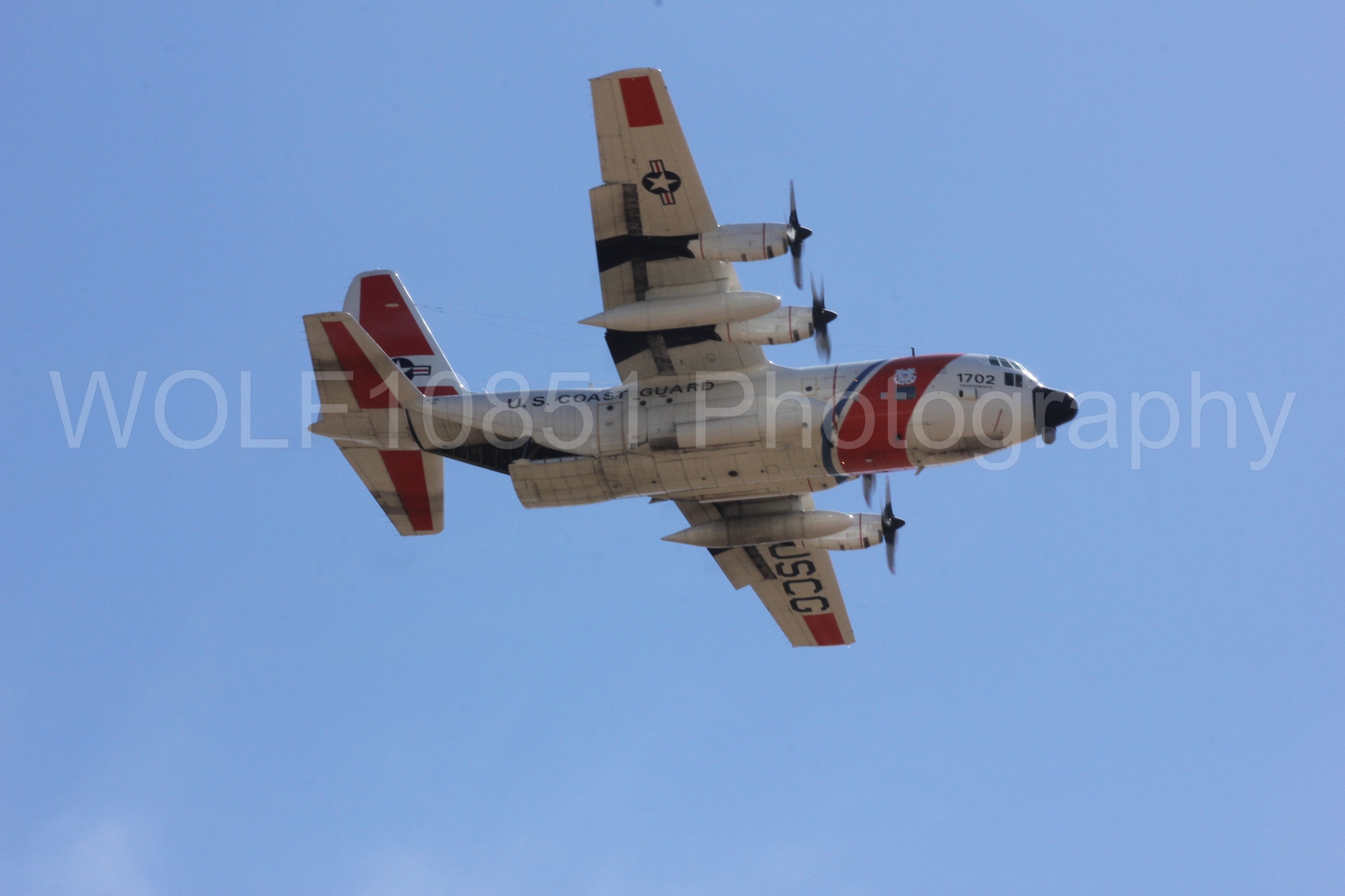 Aviation photography by WOLF10851 featuring C-130 Hercules, USCG, California Capital Airshow 2012.