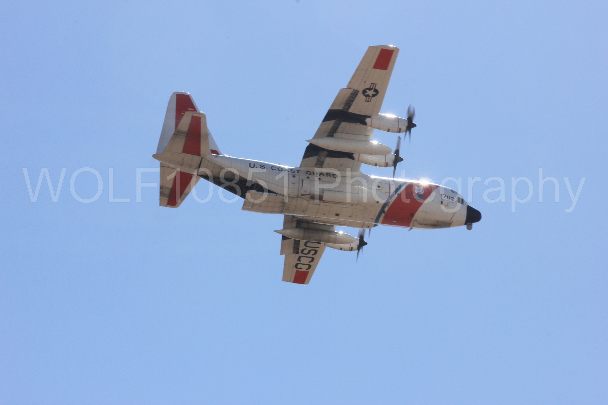 Aviation photography by WOLF10851 featuring C-130 Hercules, USCG, California Capital Airshow 2012.