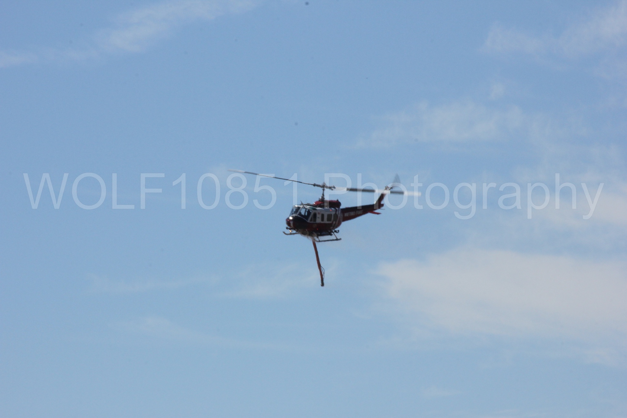 Aviation photography by WOLF10851 featuring California Capital Airshow 2012, Bell UH-1 Iroquois Huey, Sacramento Metro Fire.