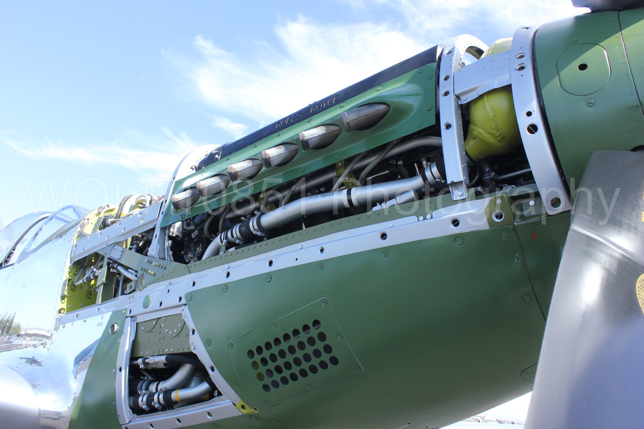 Aviation photography by WOLF10851 featuring Static Display, P-51 Mustang, Daddy's Girl, California Capital Airshow 2012.