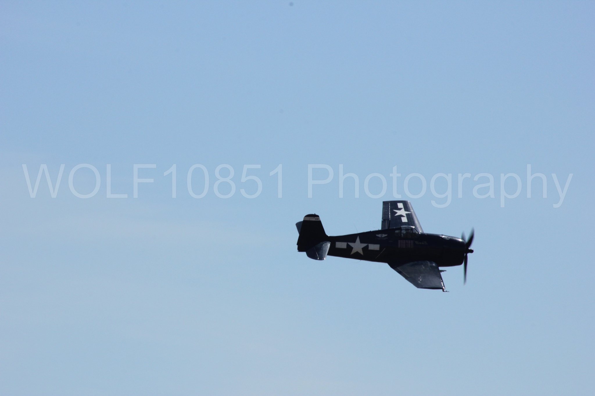 Aviation photography by WOLF10851 featuring f-6f HellCat, California Capital Airshow 2012.