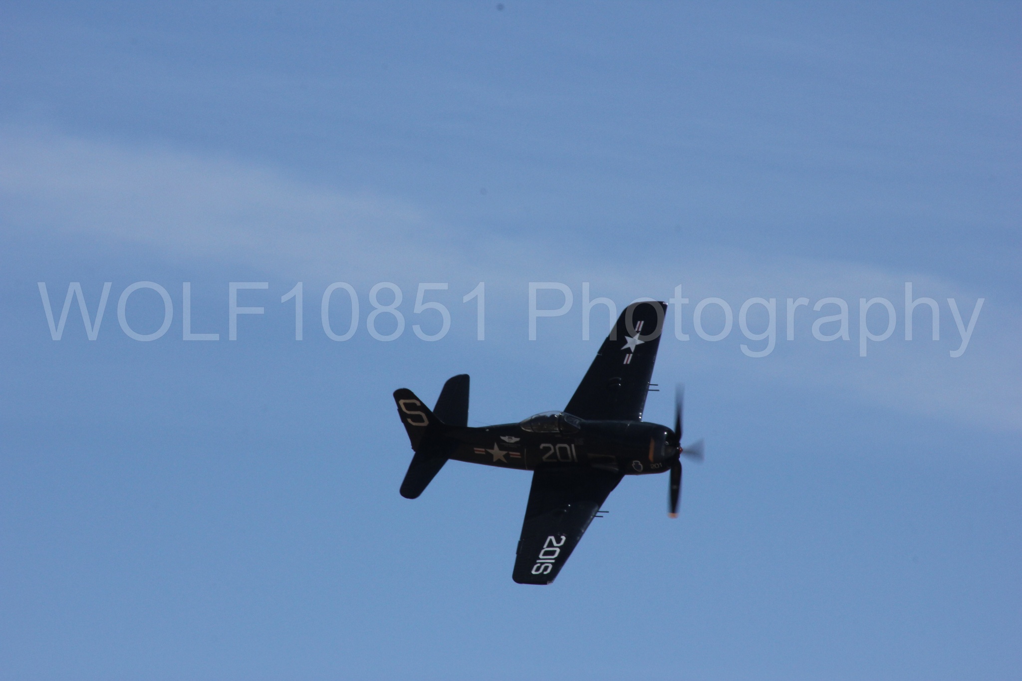Aviation photography by WOLF10851 featuring f-8f Bearcat, California Capital Airshow 2012.