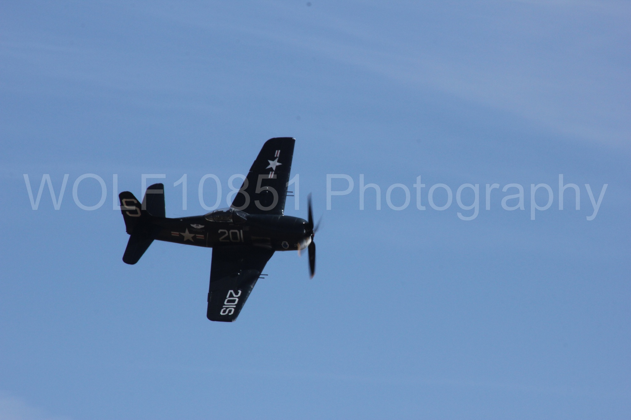 Aviation photography by WOLF10851 featuring f-8f Bearcat, California Capital Airshow 2012.