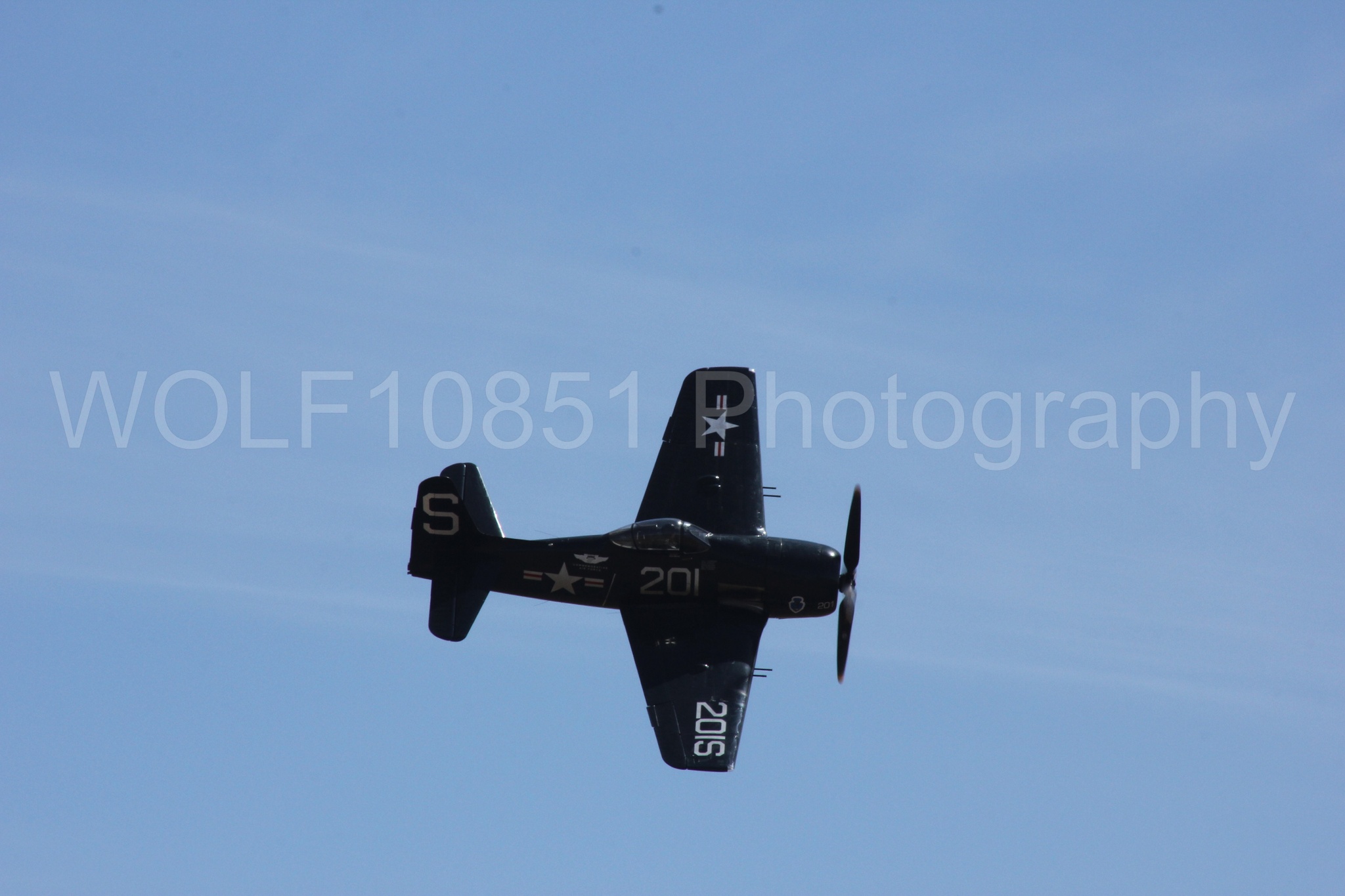 Aviation photography by WOLF10851 featuring f-8f Bearcat, California Capital Airshow 2012.