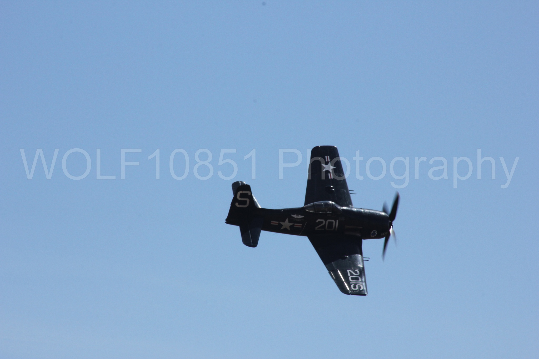 Aviation photography by WOLF10851 featuring f-8f Bearcat, California Capital Airshow 2012.