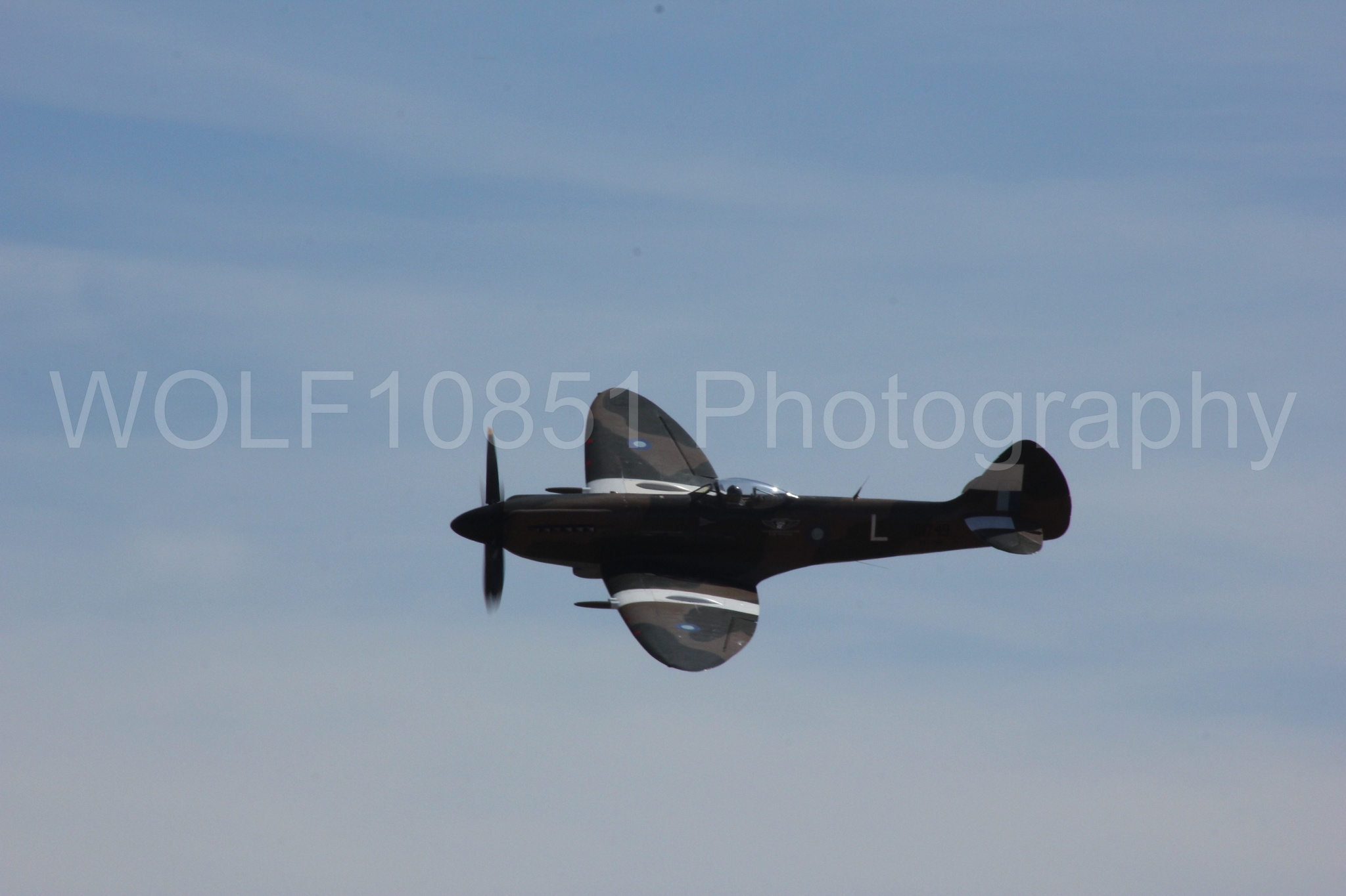 Aviation photography by WOLF10851 featuring California Capital Airshow 2012, Supermarine Spitfire.