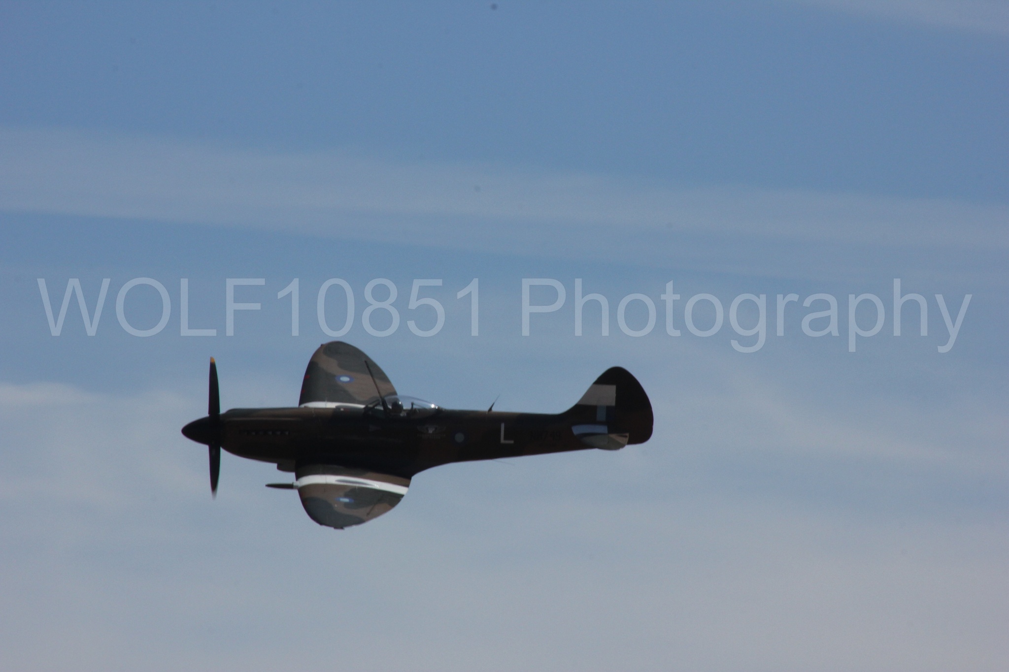 Aviation photography by WOLF10851 featuring California Capital Airshow 2012, Supermarine Spitfire.