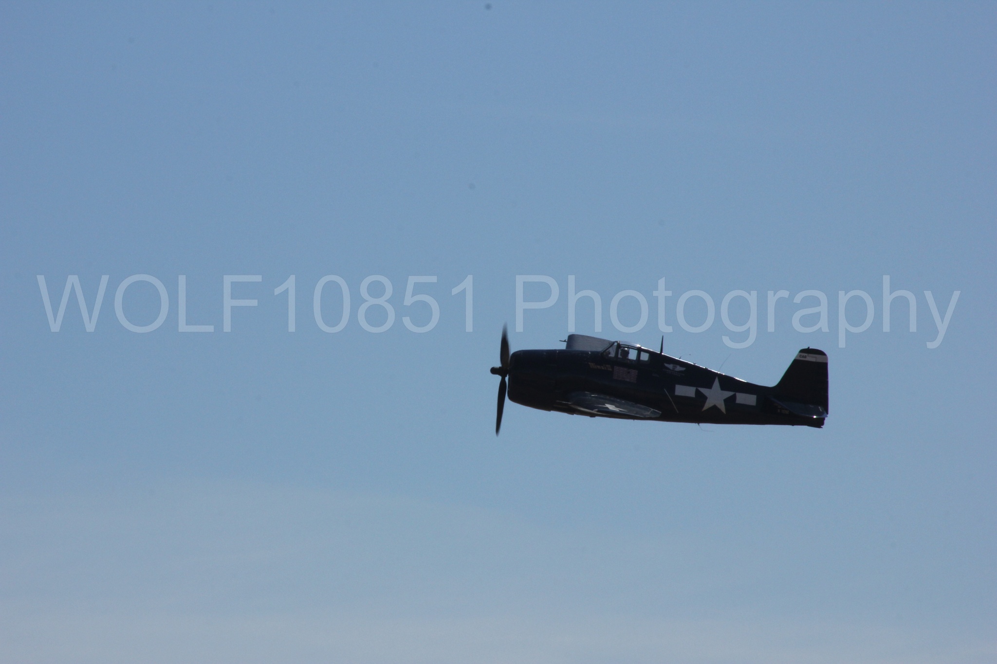 Aviation photography by WOLF10851 featuring f-6f HellCat, California Capital Airshow 2012.