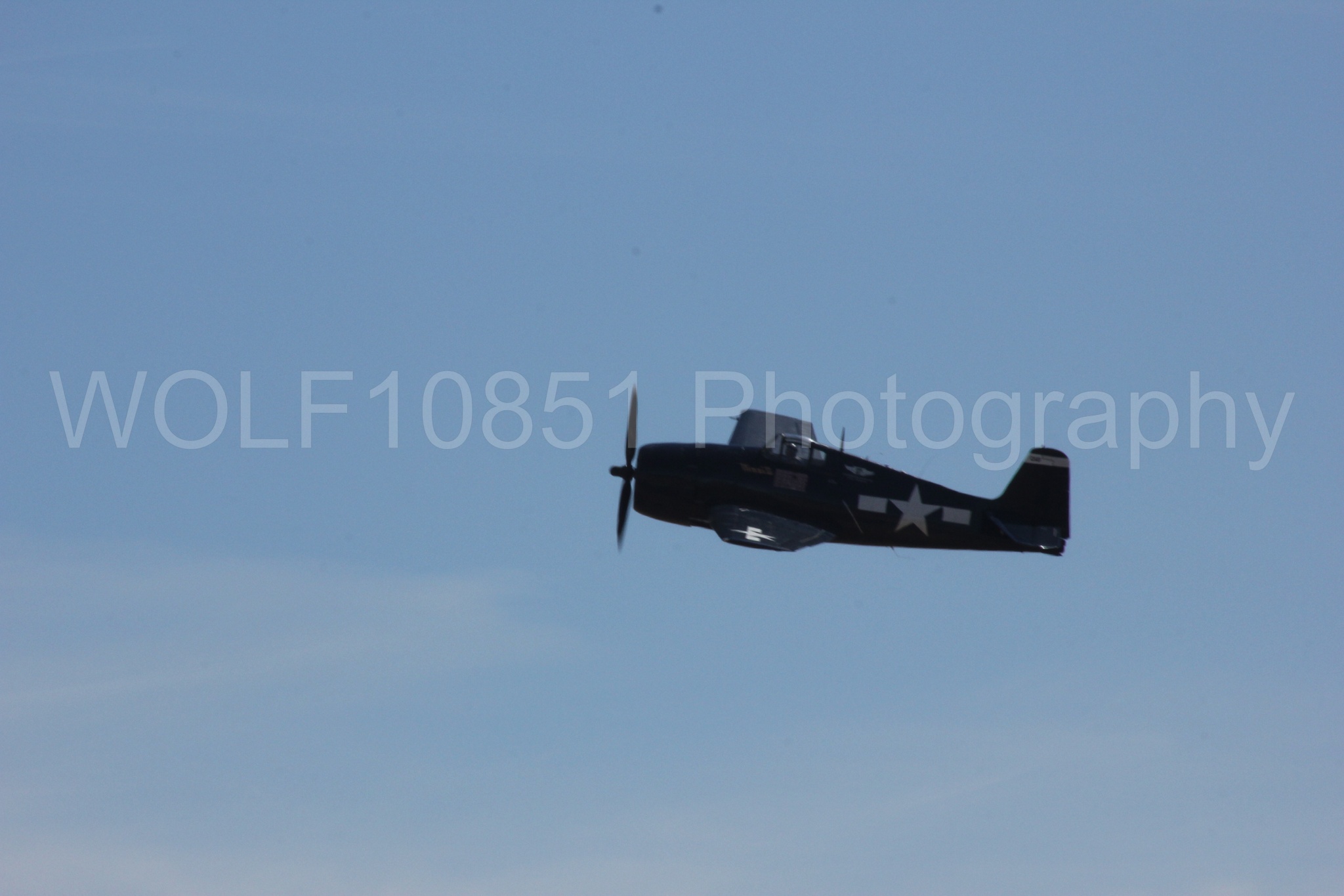 Aviation photography by WOLF10851 featuring f-6f HellCat, California Capital Airshow 2012.
