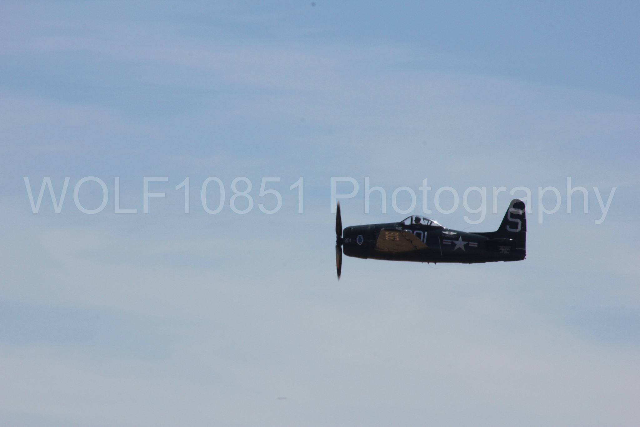 Aviation photography by WOLF10851 featuring f-8f Bearcat, California Capital Airshow 2012.