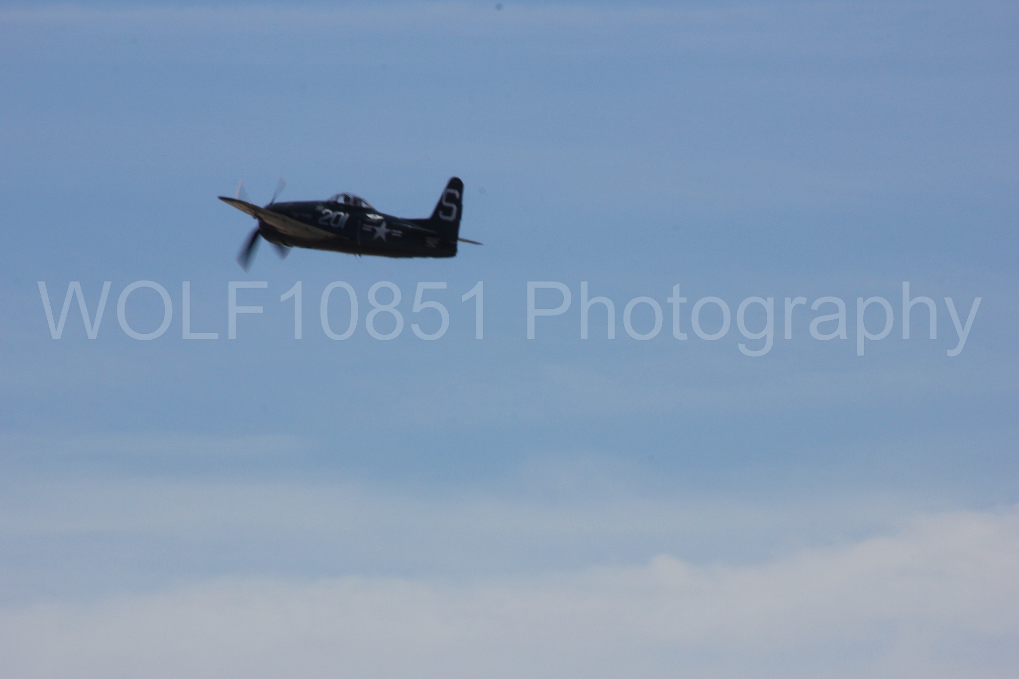 Aviation photography by WOLF10851 featuring f-8f Bearcat, California Capital Airshow 2012.
